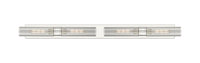 Downtown Urban Linear Bath Vanity Light Brass