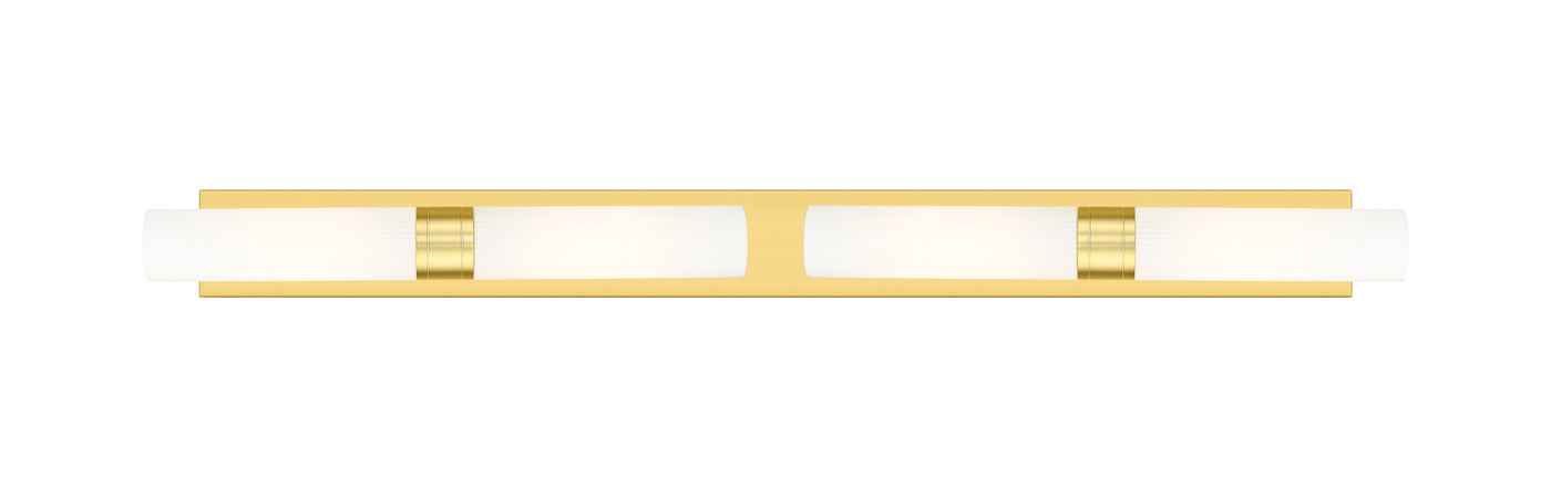 Downtown Urban Linear Bath Vanity Light Brass