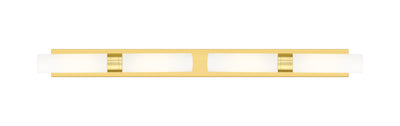 Downtown Urban Linear Bath Vanity Light Brass