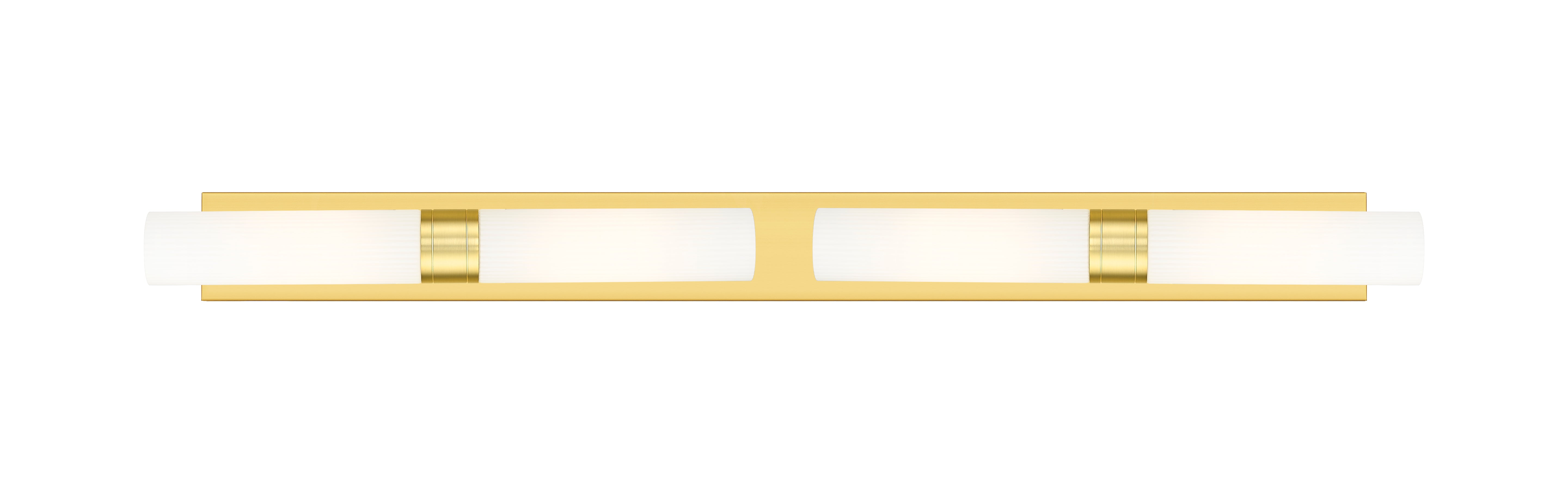 Downtown Urban Linear Bath Vanity Light Brass