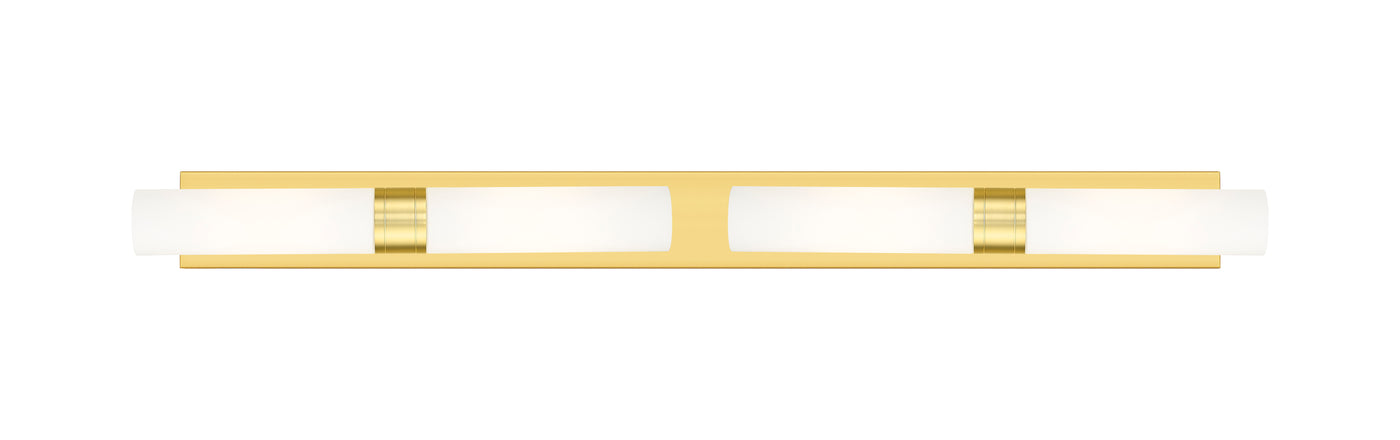 Downtown Urban Linear Bath Vanity Light Brass