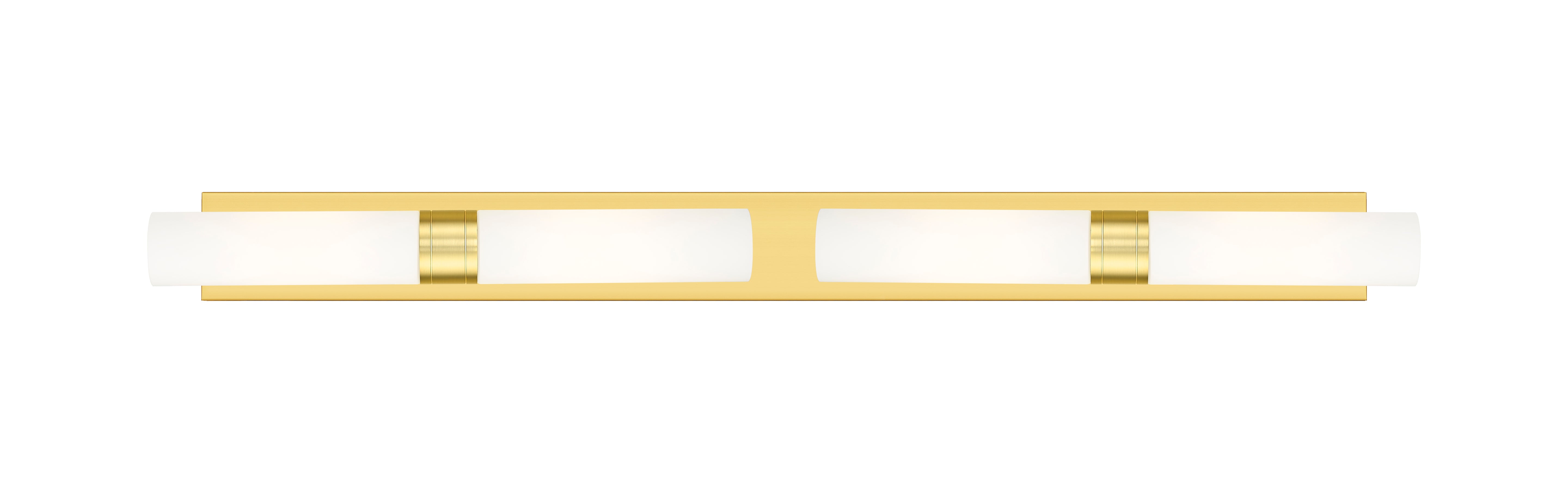 Downtown Urban Linear Bath Vanity Light Brass