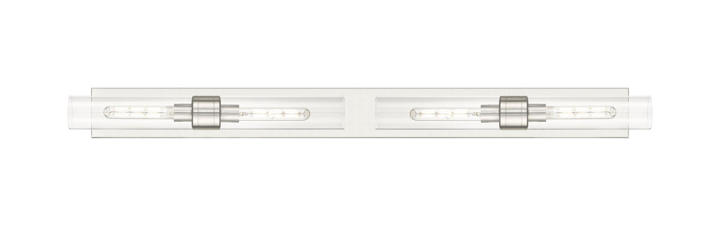 Downtown Urban Linear Bath Vanity Light Brass