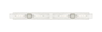 Downtown Urban Linear Bath Vanity Light Brass