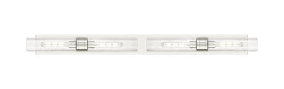 Downtown Urban Linear Bath Vanity Light Brass