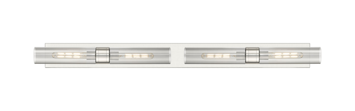 Downtown Urban Linear Bath Vanity Light Brass