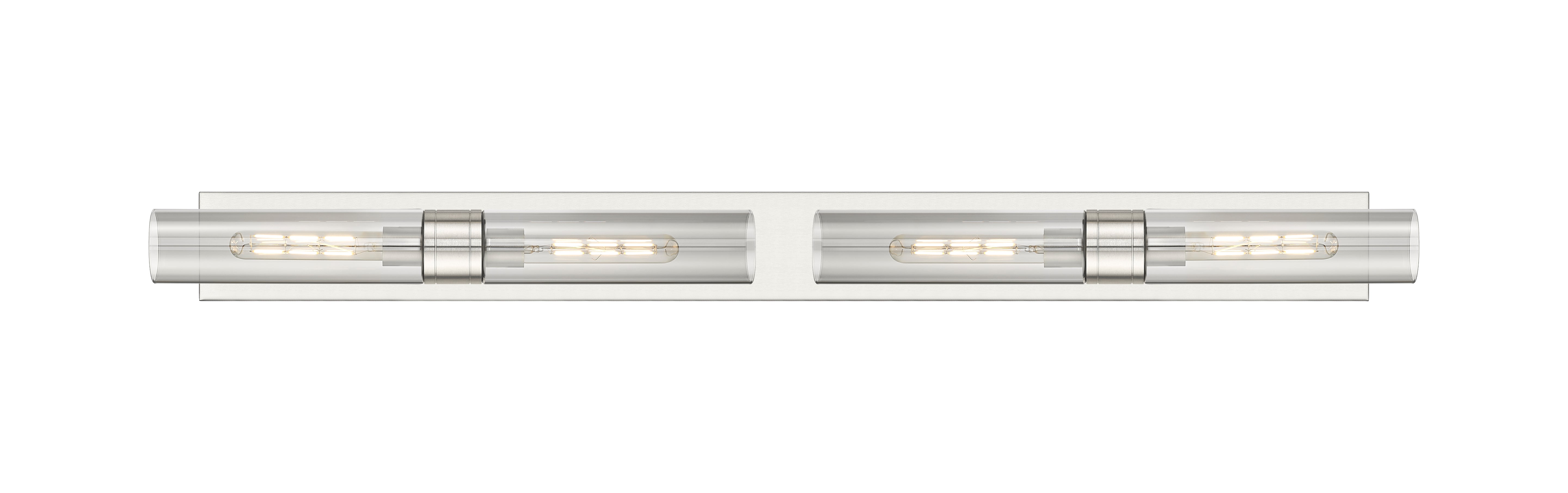Downtown Urban Linear Bath Vanity Light Brass