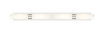 Downtown Urban Linear Bath Vanity Light Brass