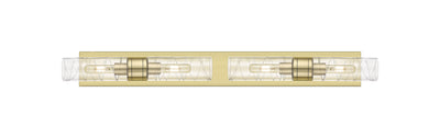 Downtown Urban Linear Bath Vanity Cast Brass