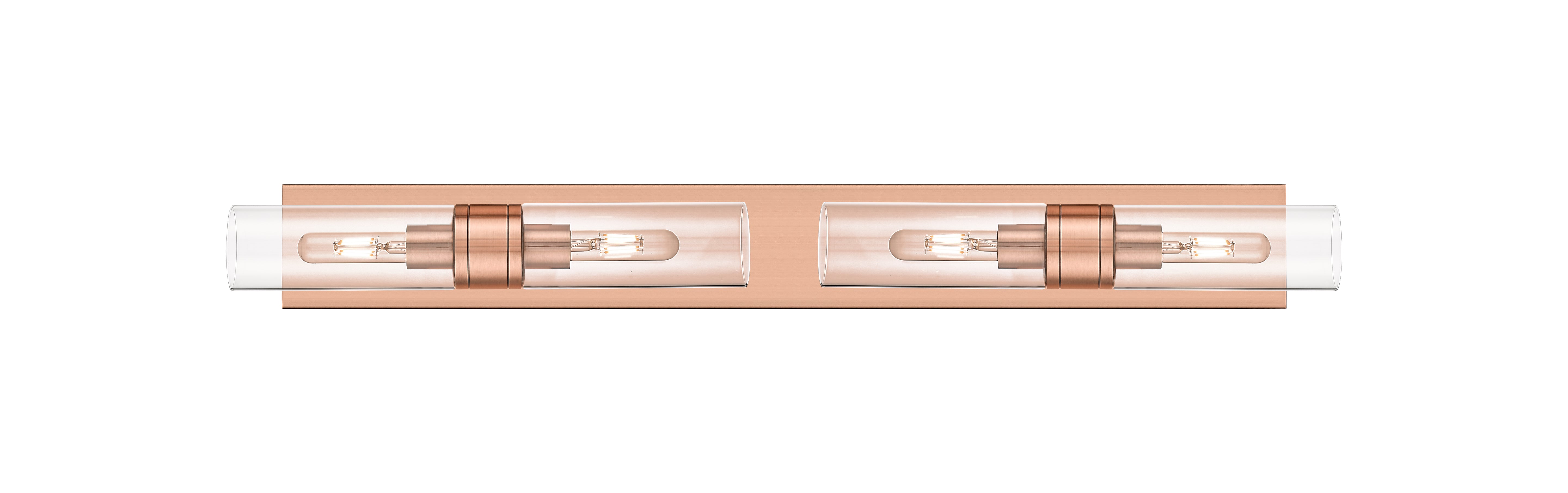 Downtown Urban Linear Bath Vanity Cast Brass