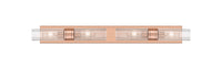 Downtown Urban Linear Bath Vanity Cast Brass
