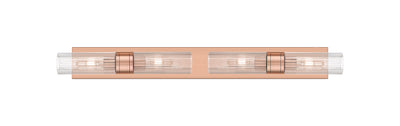 Downtown Urban Linear Bath Vanity Cast Brass