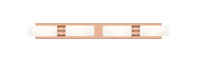 Downtown Urban Linear Bath Vanity Cast Brass