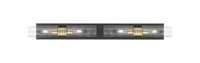 Downtown Urban Linear Bath Vanity Cast Brass