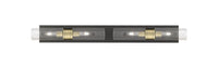 Downtown Urban Linear Bath Vanity Cast Brass