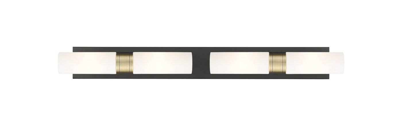 Downtown Urban Linear Bath Vanity Cast Brass