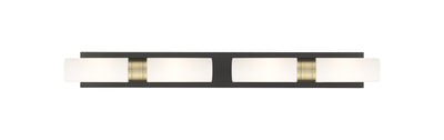 Downtown Urban Linear Bath Vanity Cast Brass