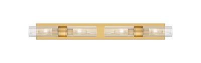 Downtown Urban Linear Bath Vanity Cast Brass
