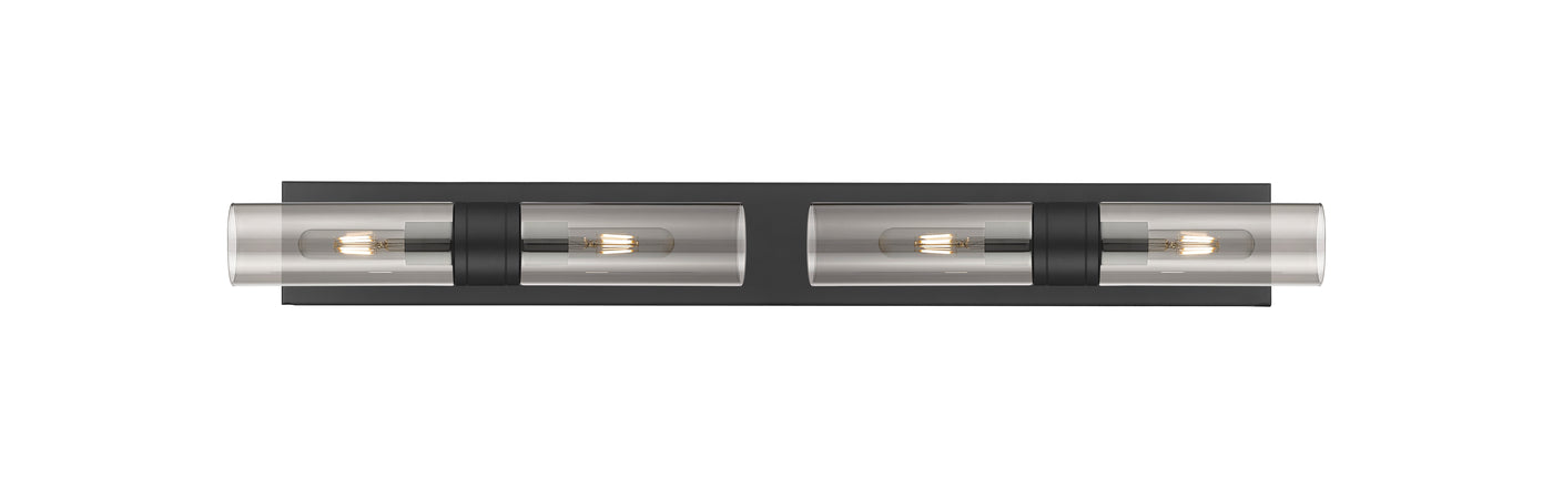 Downtown Urban Linear Bath Vanity Cast Brass