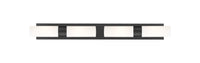 Downtown Urban Linear Bath Vanity Cast Brass