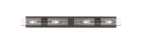 Downtown Urban Linear Bath Vanity Cast Brass
