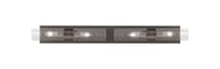 Downtown Urban Linear Bath Vanity Cast Brass