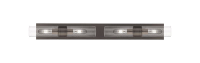 Downtown Urban Linear Bath Vanity Cast Brass