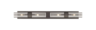 Downtown Urban Linear Bath Vanity Cast Brass