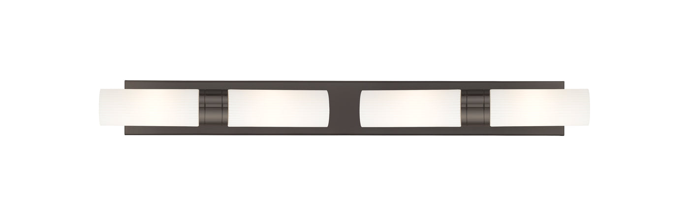 Downtown Urban Linear Bath Vanity Cast Brass