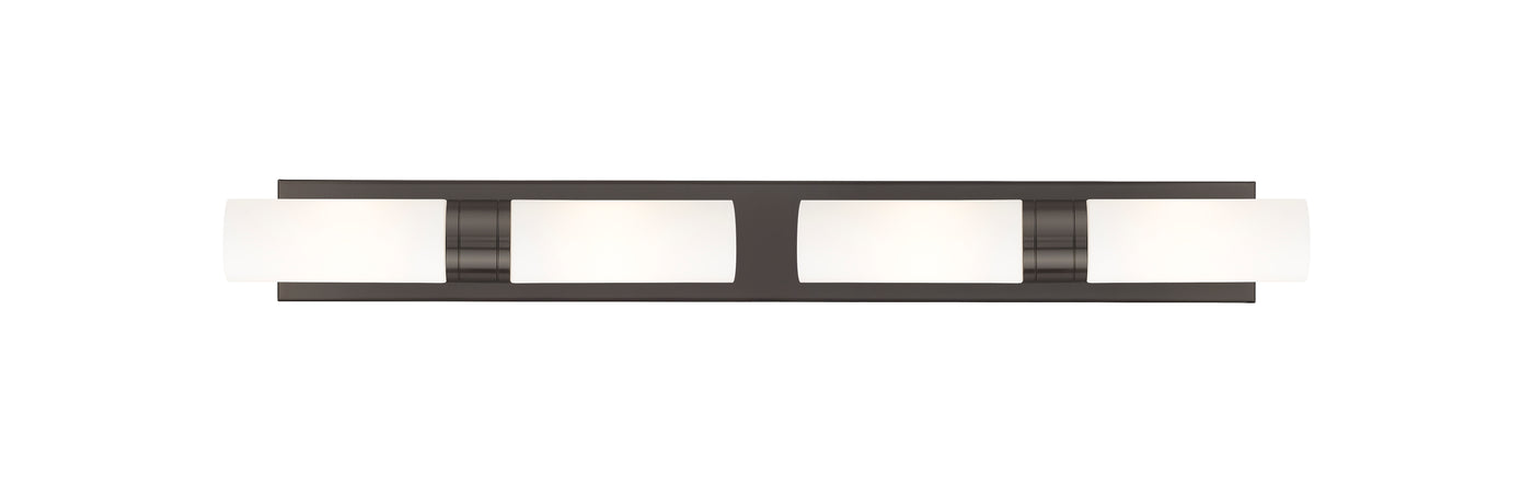 Downtown Urban Linear Bath Vanity Cast Brass