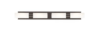 Downtown Urban Linear Bath Vanity Cast Brass