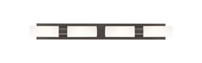 Downtown Urban Linear Bath Vanity Cast Brass