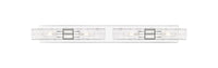 Downtown Urban Linear Bath Vanity Cast Brass