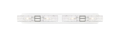 Downtown Urban Linear Bath Vanity Cast Brass