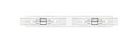Downtown Urban Linear Bath Vanity Cast Brass