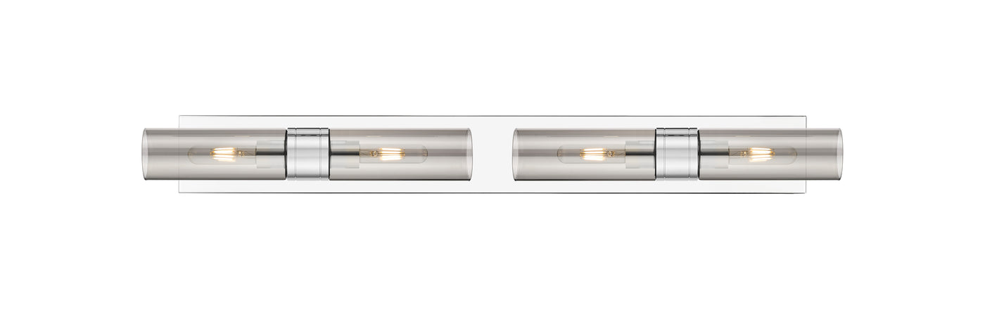 Downtown Urban Linear Bath Vanity Cast Brass