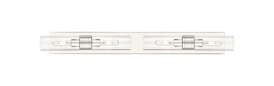 Downtown Urban Linear Bath Vanity Cast Brass