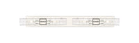 Downtown Urban Linear Bath Vanity Cast Brass