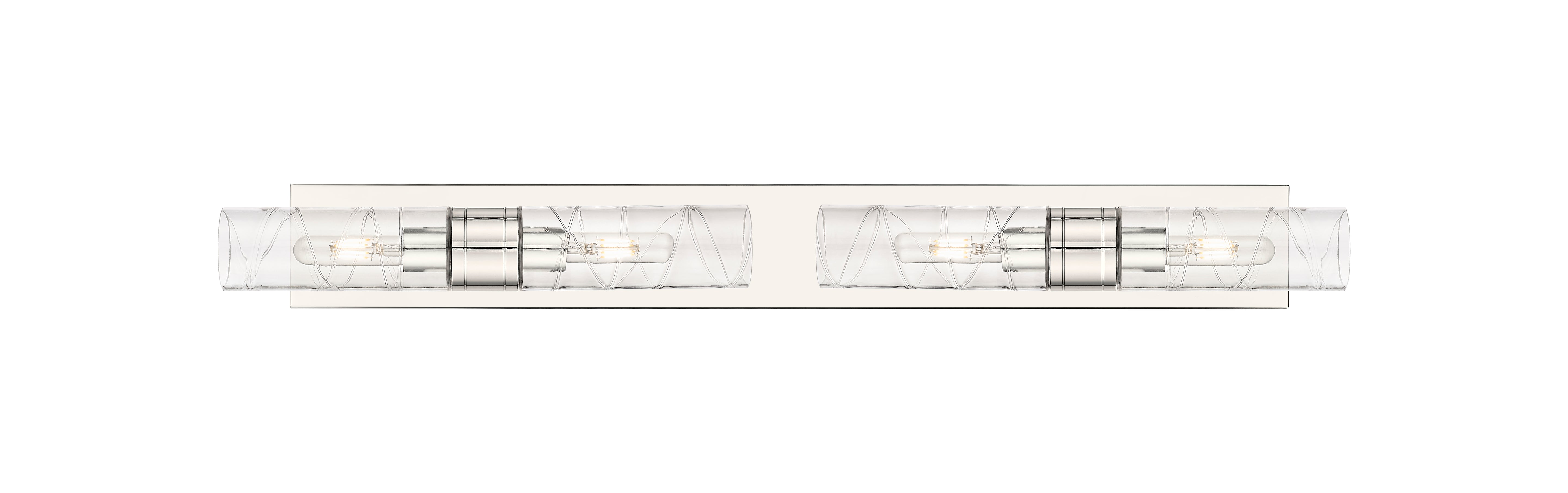 Downtown Urban Linear Bath Vanity Cast Brass
