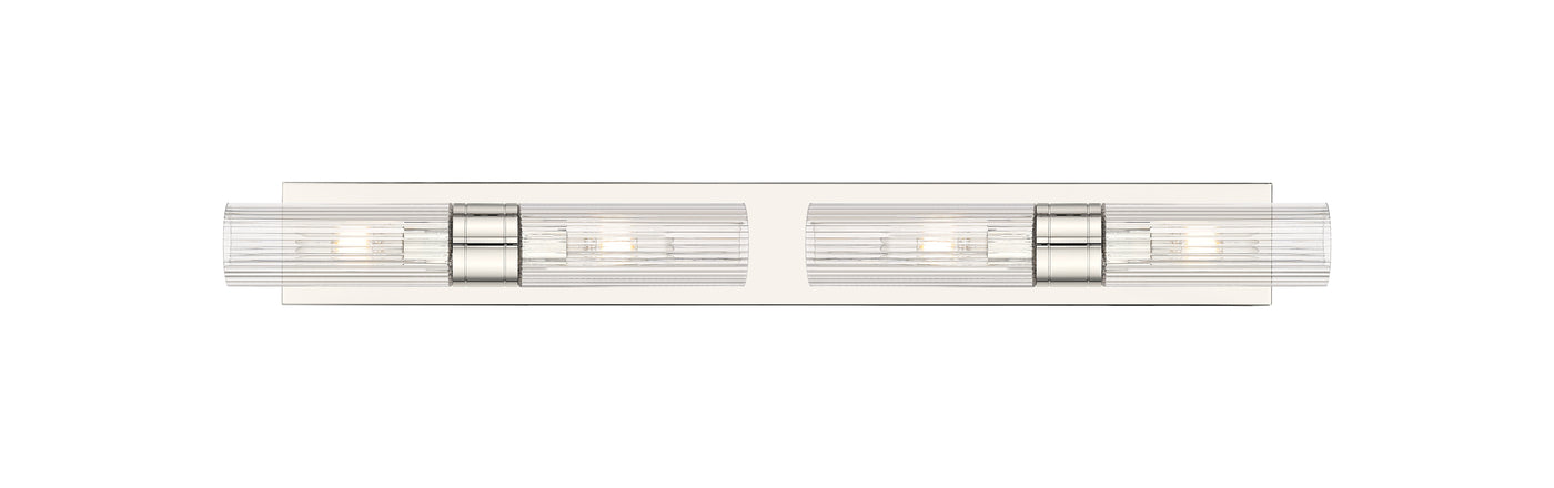 Downtown Urban Linear Bath Vanity Cast Brass