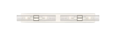 Downtown Urban Linear Bath Vanity Cast Brass