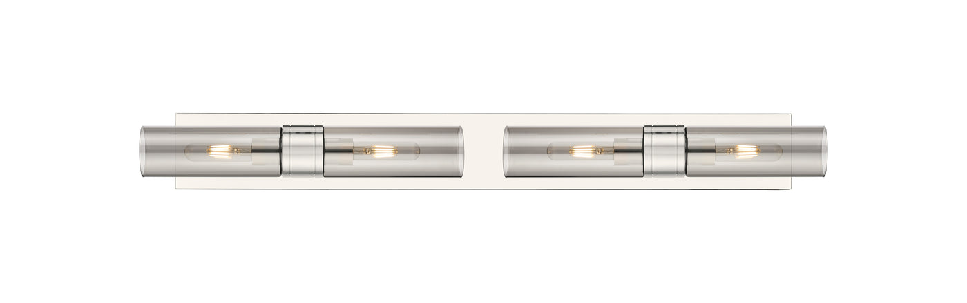 Downtown Urban Linear Bath Vanity Cast Brass