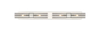 Downtown Urban Linear Bath Vanity Cast Brass