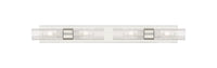 Downtown Urban Linear Bath Vanity Cast Brass