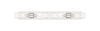 Downtown Urban Linear Bath Vanity Cast Brass