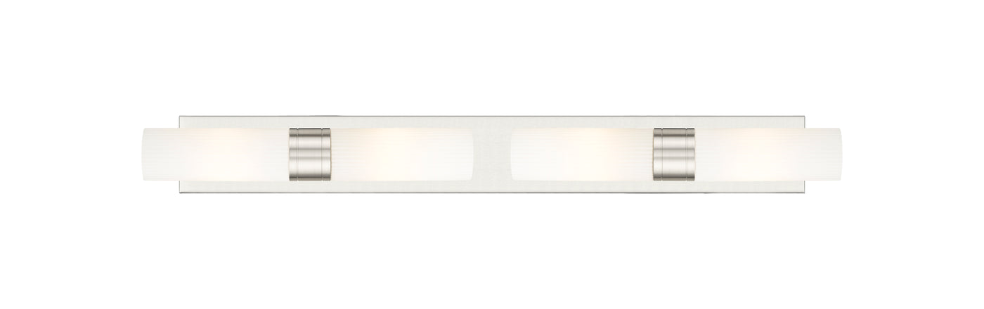 Downtown Urban Linear Bath Vanity Cast Brass