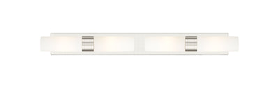 Downtown Urban Linear Bath Vanity Cast Brass