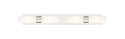 Downtown Urban Linear Bath Vanity Cast Brass