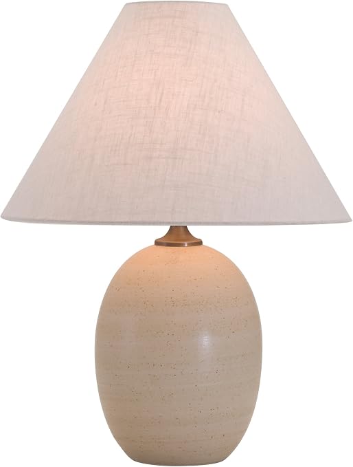 22.5-inch Scatchard Oatmeal Table Lamp