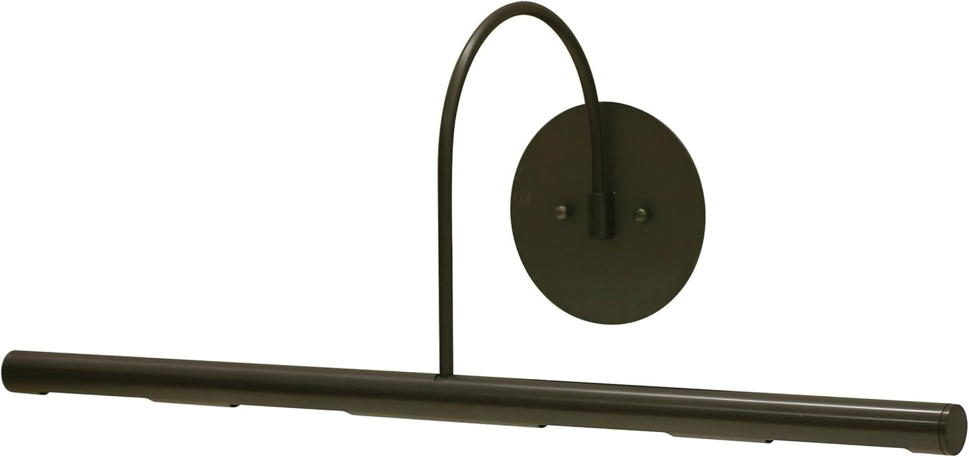 14-inch Slim-Line Satin Nickel 2 Light Direct Wire Picture Light